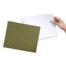 Hanging File Folders, Letter Size, Green, 25 Pack Folders Blue Summit Supplies