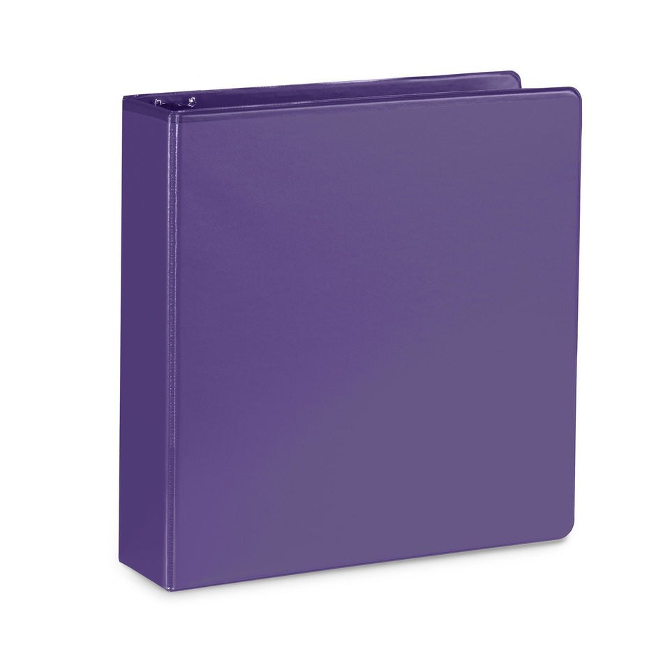 2’’ 3-Ring Binders, Assorted Bright Colors, 4 Pack binders Blue Summit Supplies