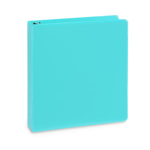 1.5'' 3-Ring Binders, Assorted Bright, 4 Pack binders Blue Summit Supplies