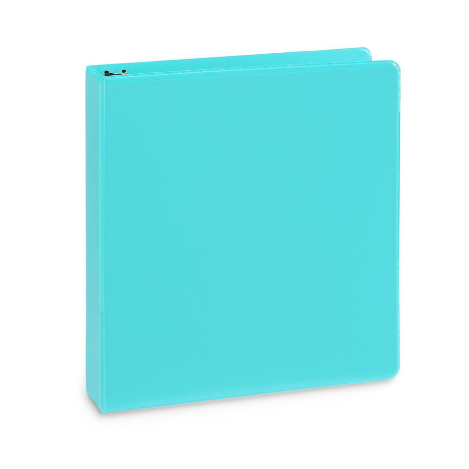 1.5'' 3-Ring Binders, Assorted Bright, 4 Pack binders Blue Summit Supplies