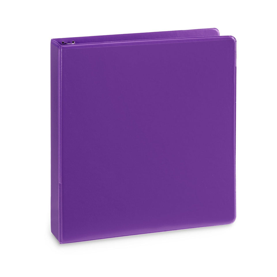 1.5'' 3-Ring Binders, Assorted Bright, 4 Pack binders Blue Summit Supplies