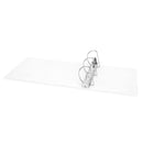 5" 3-Ring Binder, White binders Blue Summit Supplies