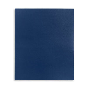 Two Pocket Folders, Dark Blue, 25 Pack Folders Blue Summit Supplies