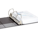 5" 3-Ring Binder, Black binders Blue Summit Supplies