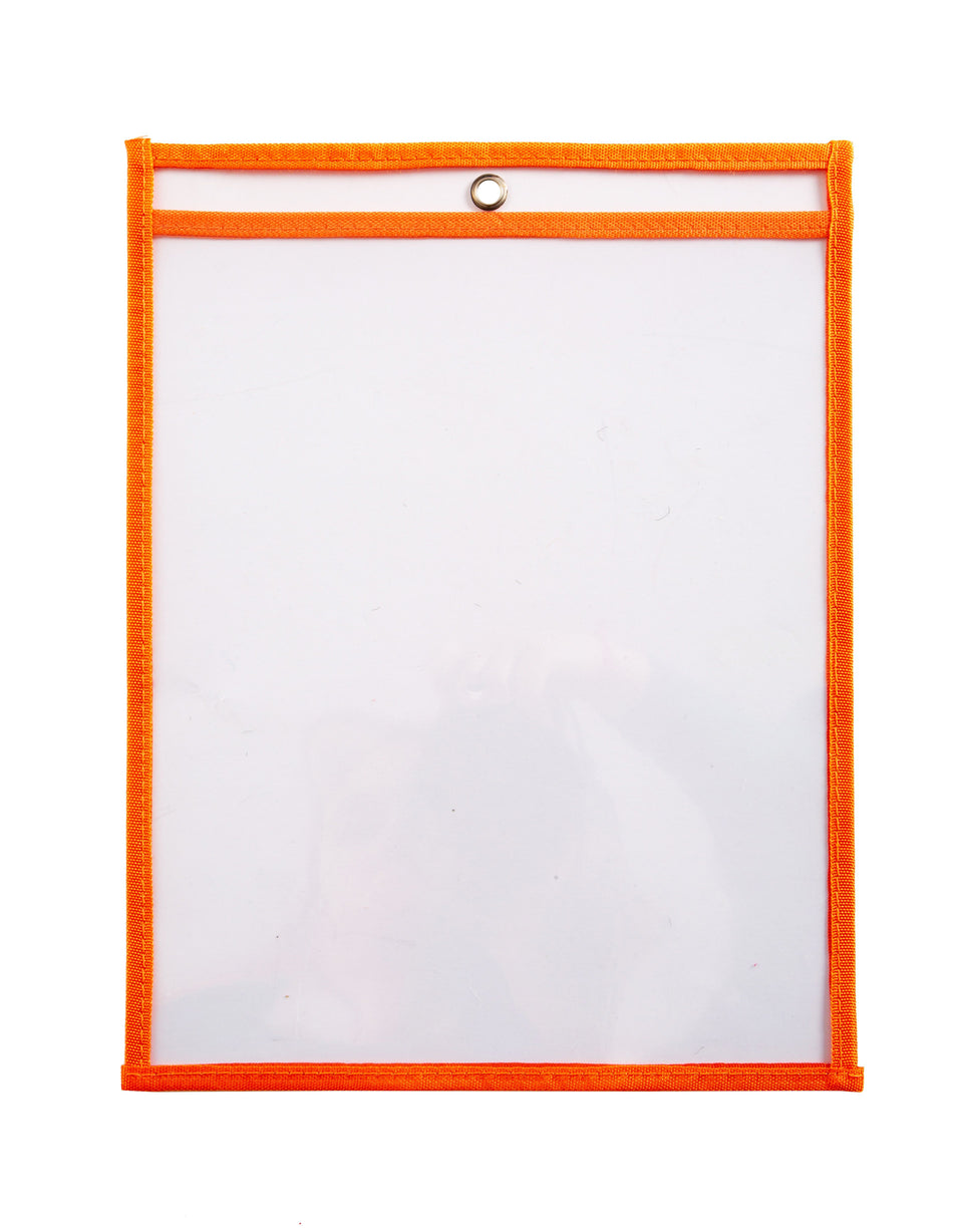 Dry Erase Pockets, 30 Pack WhiteBoard Blue Summit Supplies