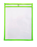 Dry Erase Pockets, 30 Pack WhiteBoard Blue Summit Supplies