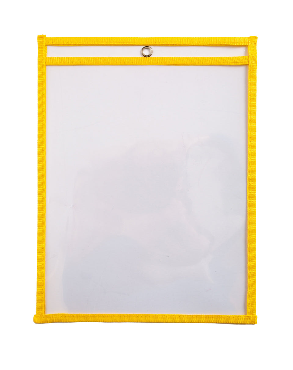 Dry Erase Pockets, 30 Pack WhiteBoard Blue Summit Supplies