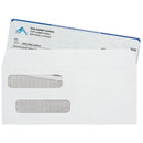 Blank Check Stock, Perforated, 500 Sheets Business Forms Blue Summit Supplies