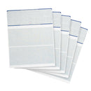 Blank Check Stock, Perforated, 500 Sheets Business Forms Blue Summit Supplies