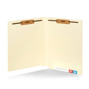 End Tab Fastener File Folders, Letter Size, Manila, 50 Pack Folders Blue Summit Supplies 