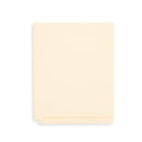 End Tab Fastener File Folders, Letter Size, Manila, 50 Pack Folders Blue Summit Supplies