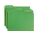 File Folders, Letter Size, Green, 100 Pack Folders Blue Summit Supplies