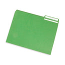File Folders, Letter Size, Green, 100 Pack Folders Blue Summit Supplies