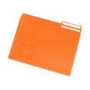 File Folders, Letter Size, Orange, 100 Pack Folders Blue Summit Supplies