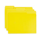 File Folders, Letter Size, Yellow, 100 Pack Folders Blue Summit Supplies