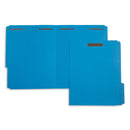 Fastener File Folders, Light Blue, 50 Pack Folders Blue Summit Supplies