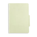Classification Folders with 2 Dividers, Legal Size, Gray/Green, 10 Count Folders Blue Summit Supplies