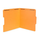 Fastener File Folders, Letter Size, Assorted Colors, 50 Pack Folders Blue Summit Supplies