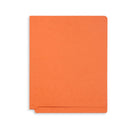 End Tab Fastener File Folders, Letter Size, Orange, 50 Pack Folders Blue Summit Supplies