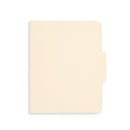 Fastener File Folders, Letter Size, Manila, 50 Pack Folders Blue Summit Supplies