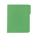 Blue Summit Supplies Fastener Folders, Reinforced, Letter, 1/3 Tab, Green, 50 Pack Fastener Folders Blue Summit Supplies