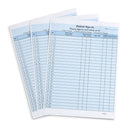HIPAA Compliant Sign-In Sheets, Blue, 25 Count Business Forms Blue Summit Supplies
