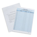HIPAA Compliant Sign-In Sheets, Blue, 25 Count Business Forms Blue Summit Supplies