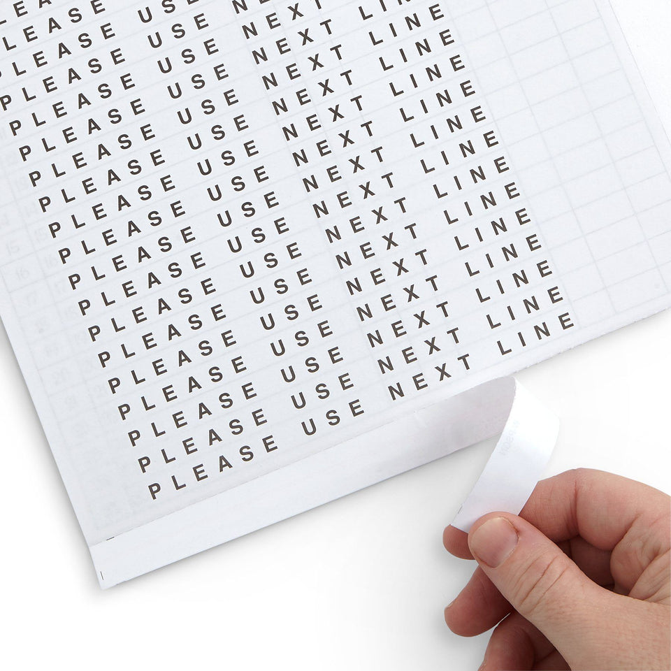 HIPAA Compliant Sign-In Sheets, Blue, 25 Count Business Forms Blue Summit Supplies