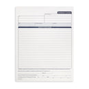 Contractors Invoice Book with 3-Part Carbonless Forms, 50 Sets Business Forms Blue Summit Supplies