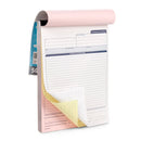 Contractors Invoice Book with 3-Part Carbonless Forms, 50 Sets Business Forms Blue Summit Supplies