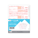 Blue Summit Supplies Tax Forms, 1099-NEC 5-Part Tax Form KIT, 100-Pack 1099 Forms Blue Summit Supplies