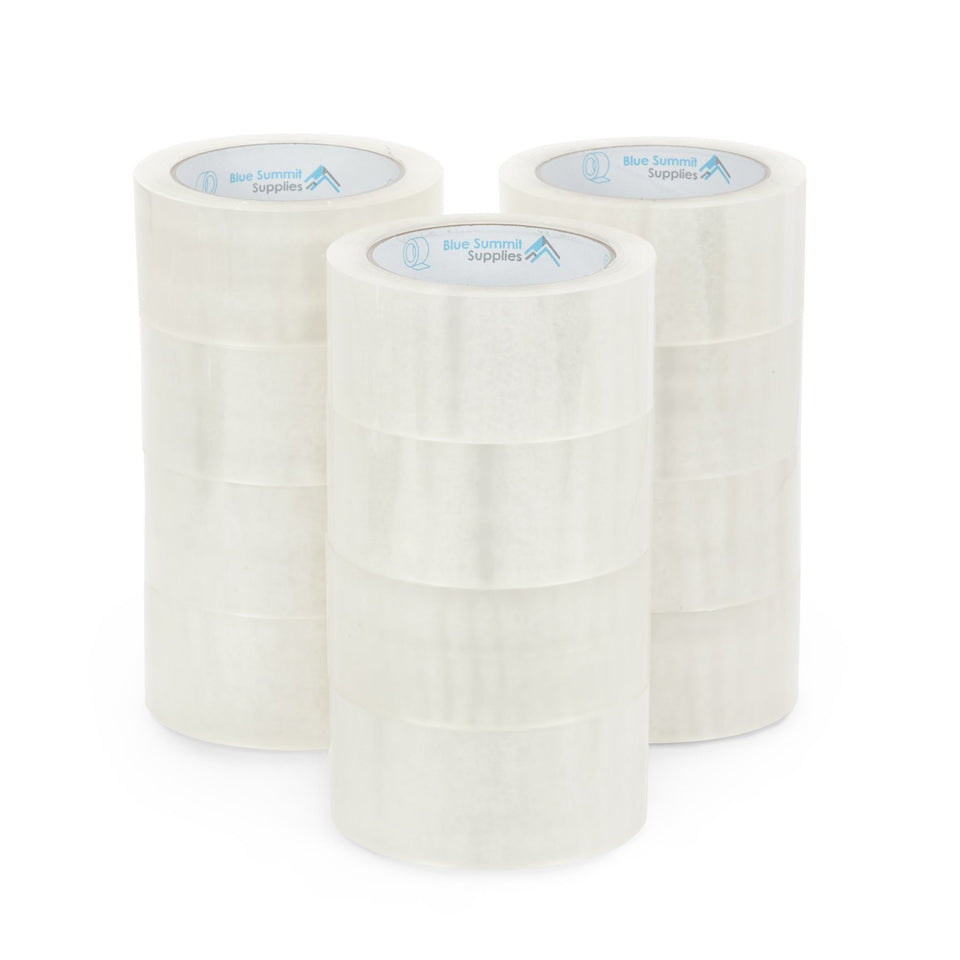 Heavy Duty Packaging Tape, 12 Pack Tape Blue Summit Supplies