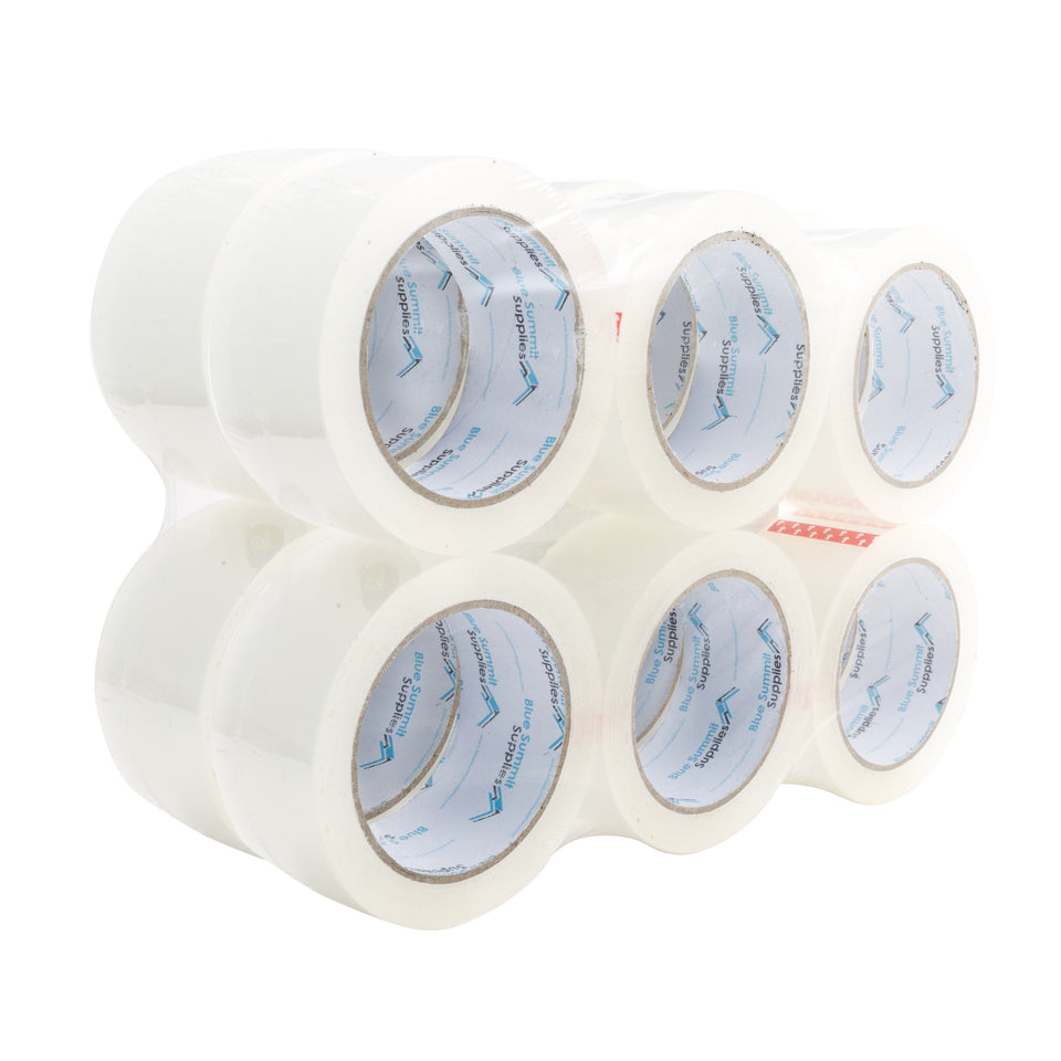 Heavy Duty Packaging Tape, 12 Pack Tape Blue Summit Supplies