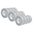 Heavy Duty Duct Tape, 12 Pack Tape Blue Summit Supplies