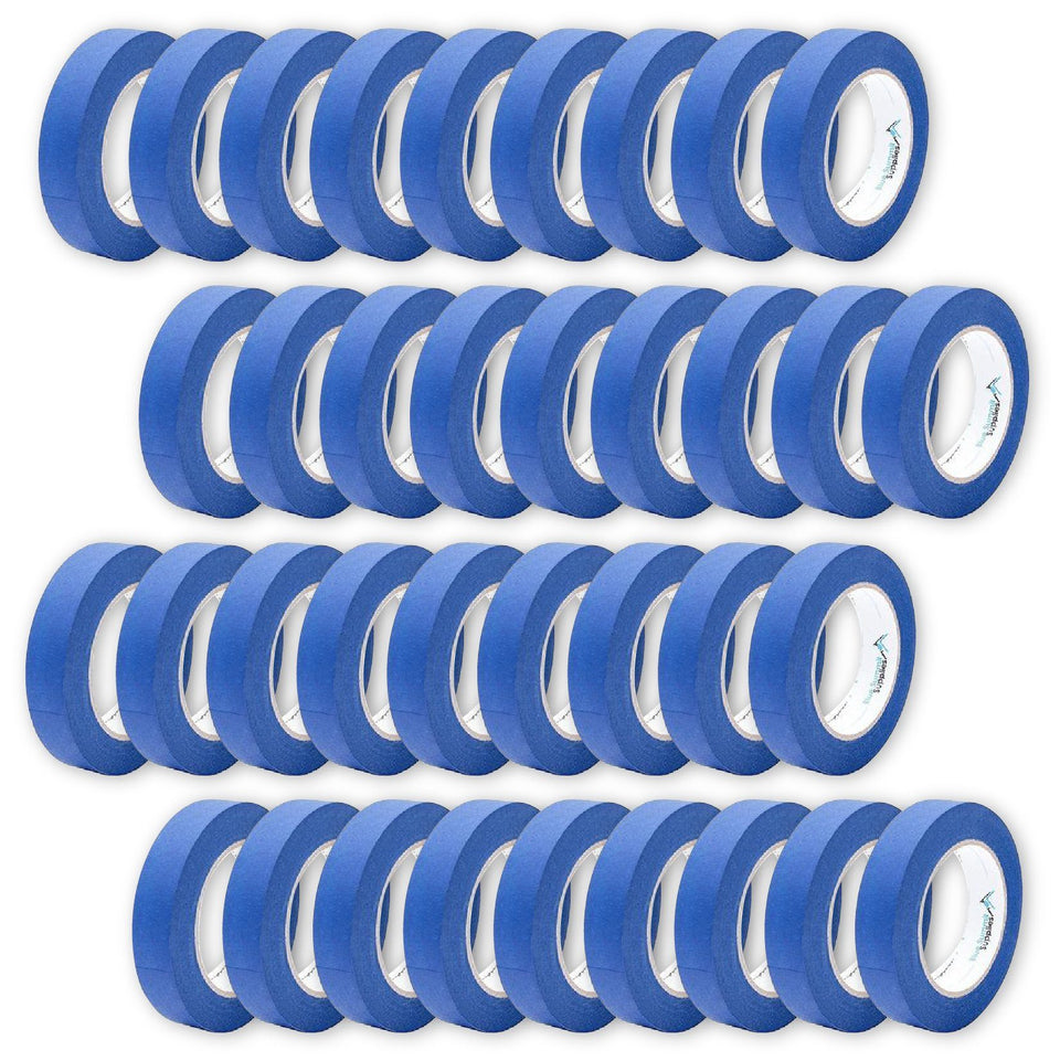 Blue Painters Tape, 0.94" wide, 36 Pack Tape Blue Summit Supplies