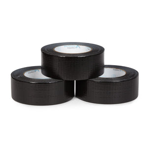 Heavy Duty Black Duct Tape, 3 Pack Tape Blue Summit Supplies