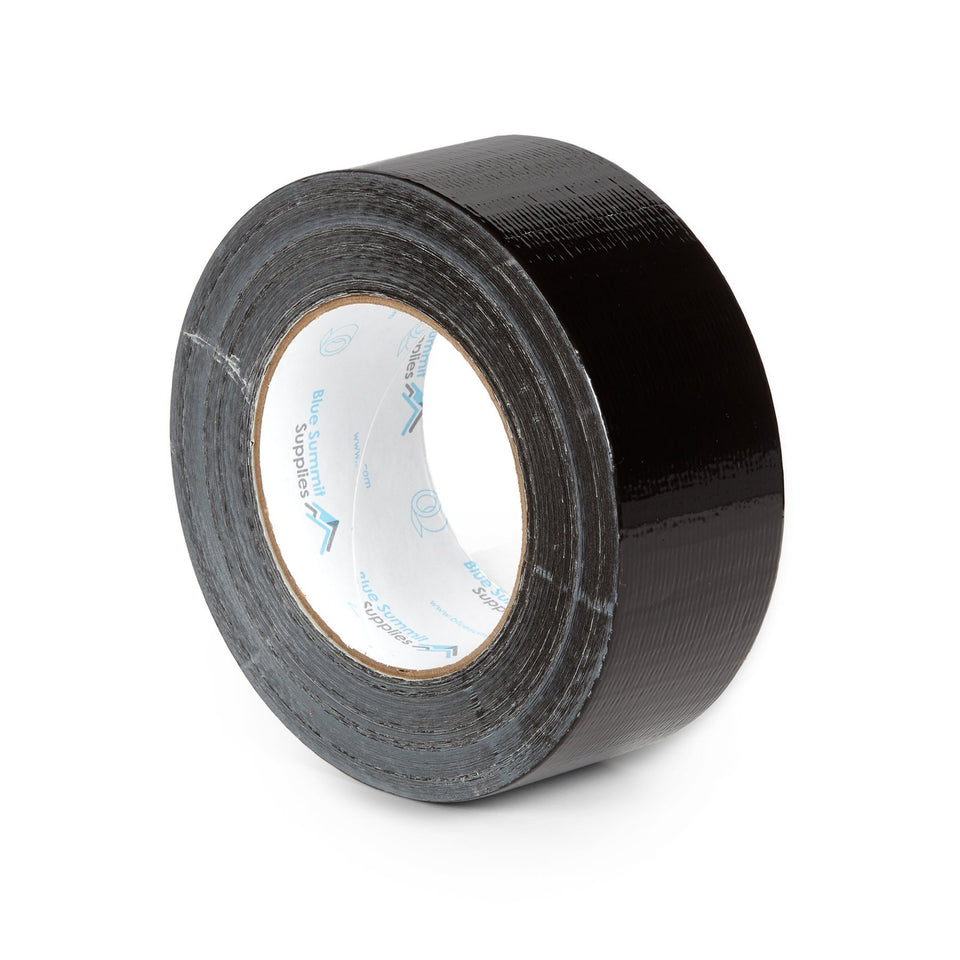 Heavy Duty Black Duct Tape, 3 Pack Tape Blue Summit Supplies