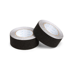Anti-Slip Tape, Black, 2" x 30', 2-Pack Safety Tapes and Treads Blue Summit Supplies
