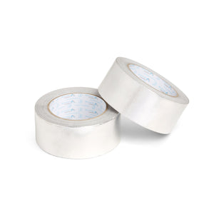 Aluminum Glass Cloth Tape, Silver, 2" x 82', 2-Pack Tape Blue Summit Supplies