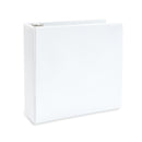 3’’ 3-Ring Binders, White, 4 Pack binders Blue Summit Supplies