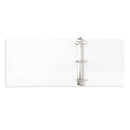 3’’ 3-Ring Binders, White, 4 Pack binders Blue Summit Supplies