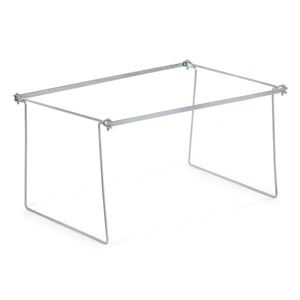 Hanging File Bars, Letter Size, 2 Pack Hanging File Bars Blue Summit Supplies