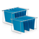 Hanging File Bars, Letter Size, 2 Pack Hanging File Bars Blue Summit Supplies