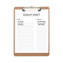 Hardboard Clipboards, Low Profile Clip, 12 Count Clipboards Blue Summit Supplies