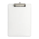 Transparent Plastic Clipboards, Low Profile Clip, Assorted Colors, 6 Pack Clipboards Blue Summit Supplies