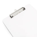 Whiteboard Clipboards, Low Profile Clip, 30 Pack Clipboards Blue Summit Supplies