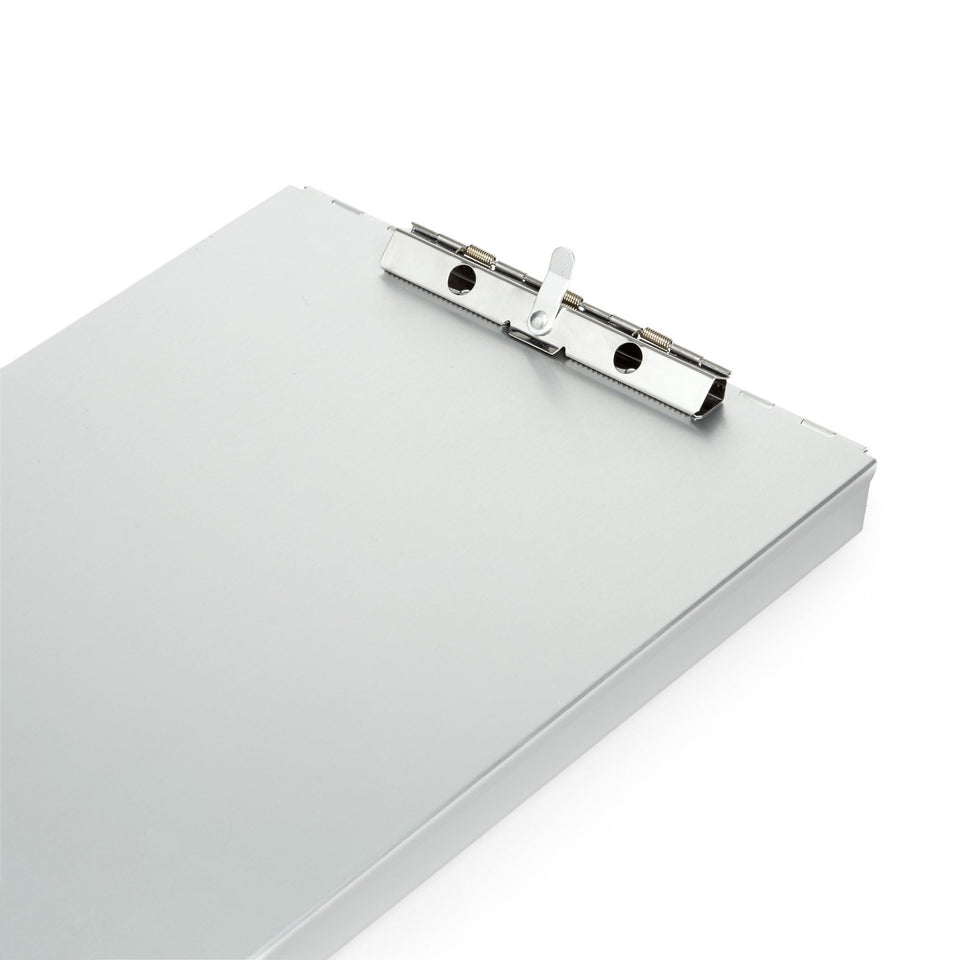 Aluminum Storage Clipboard, 1 Compartment, Small Clip Clipboards Blue Summit Supplies