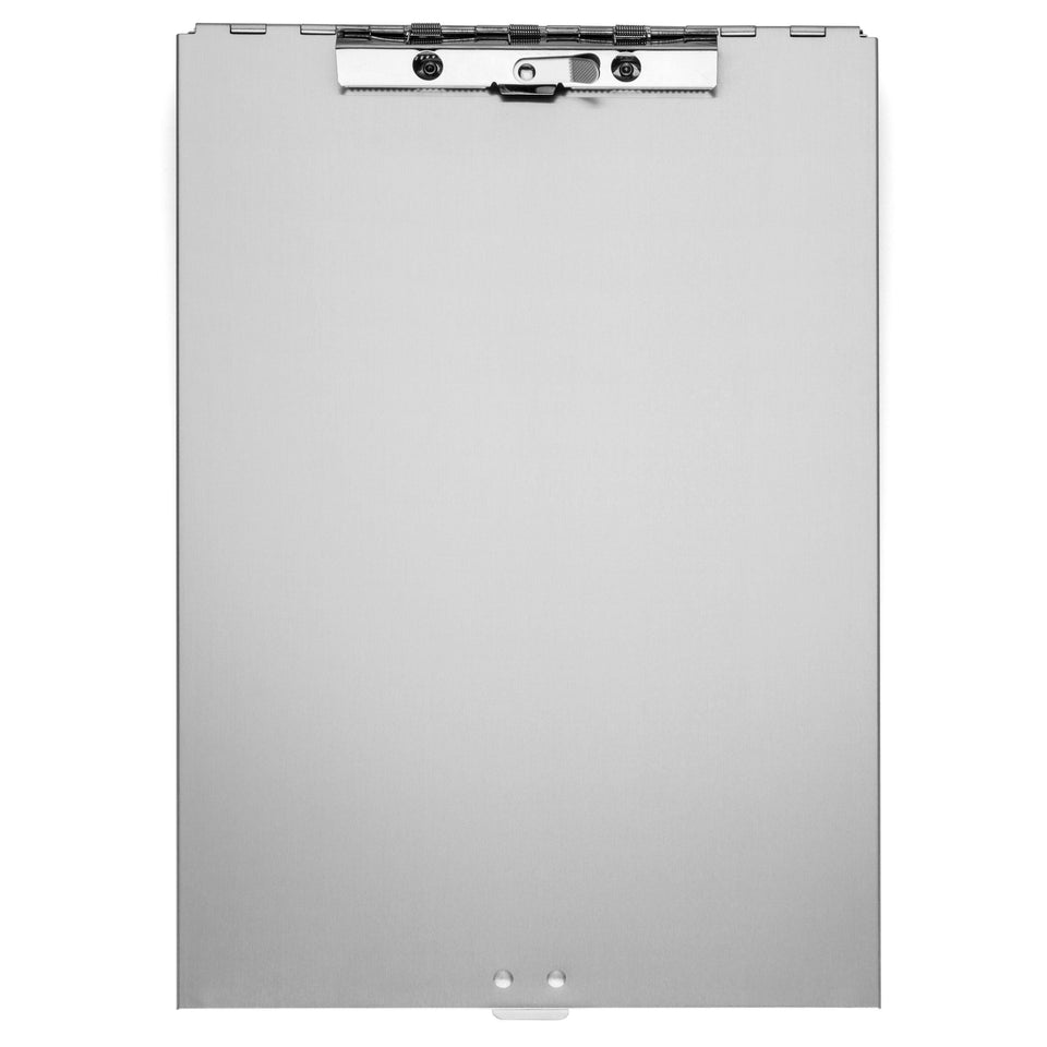 Aluminum Storage Clipboard, 1 Compartment, Small Clip Clipboards Blue Summit Supplies