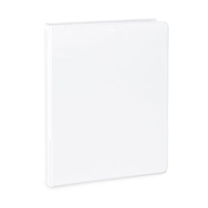 1/2" 3-Ring Economy Binders, White, 10 Pack binders Blue Summit Supplies