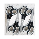 Titanium Scissors, Black, 12 Pack Scissors Blue Summit Supplies